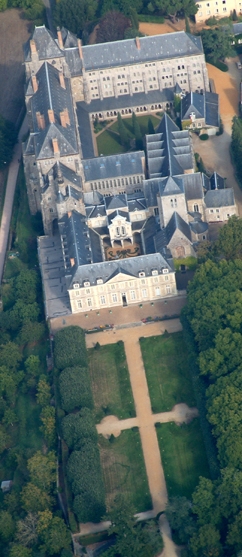 vue aérienne solesmes