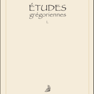 Études grégoriennes L (2023)